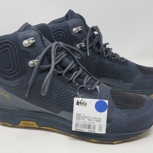 Vasque Breeze LT NTX Mid WATERPROOF Ebony Hiking Shoe Boot sz 9 7446 Vibram Sole